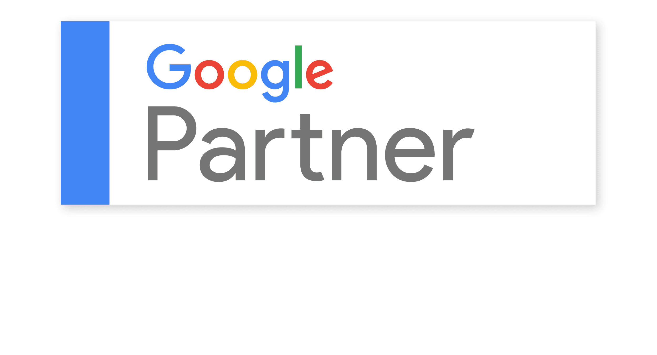 Google Partner technology partner logo