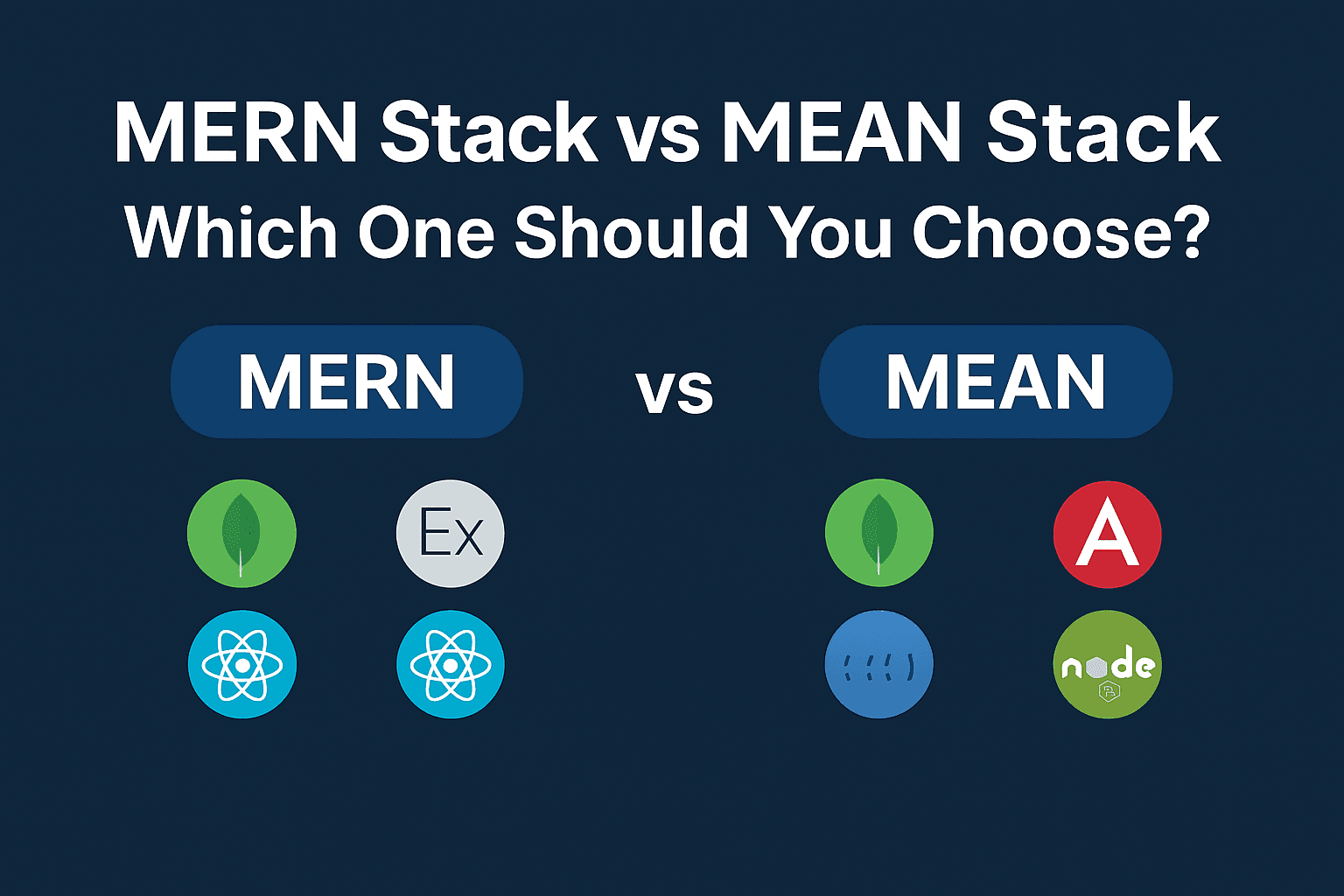 MERN Stack vs MEAN Stack: Which One Should You Choose?