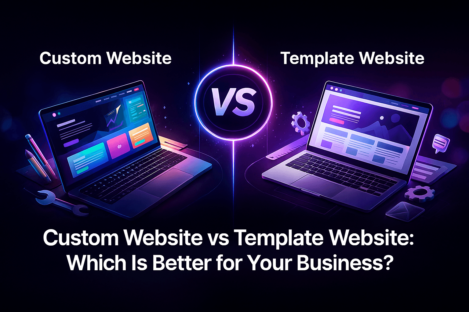 Custom Website vs Template Website: Which Is Better for Your Business?