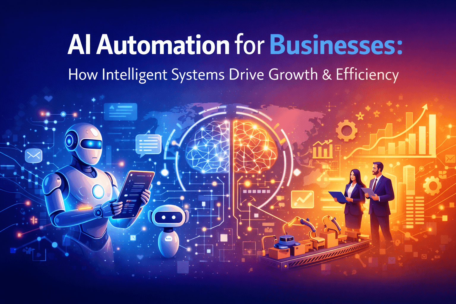 AI Automation for Businesses: How Intelligent Systems Drive Growth & Efficiency