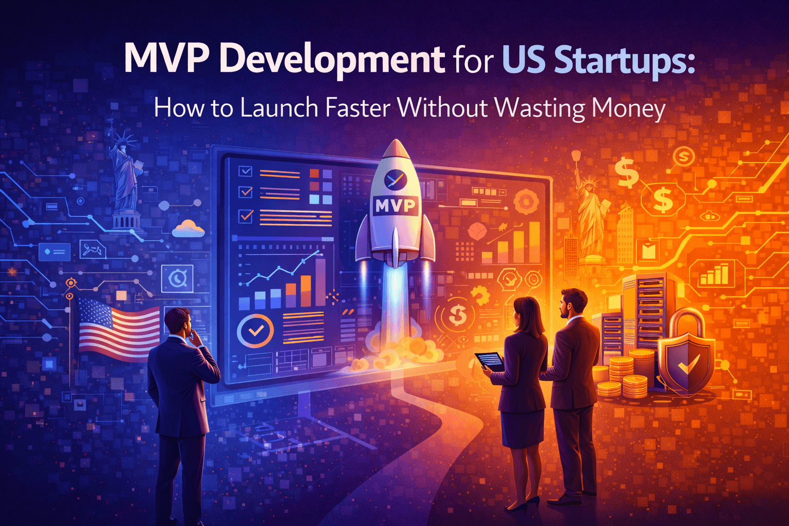 MVP Development for US Startups: How to Launch Faster Without Wasting Money