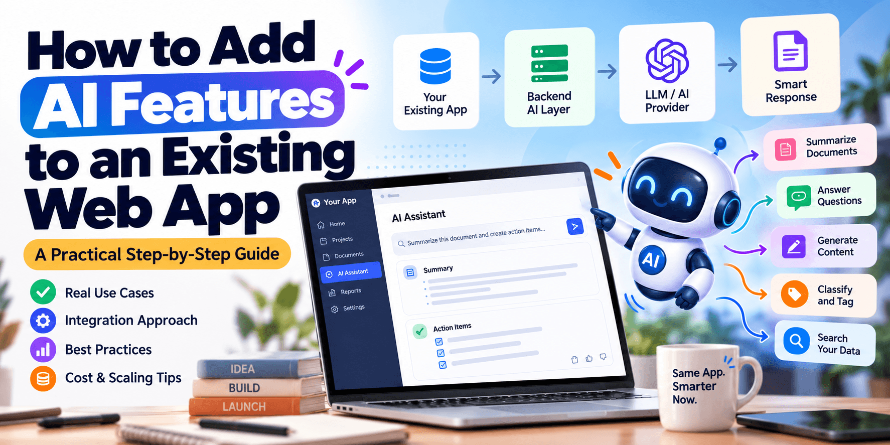 How to Add AI Features to an Existing Web App