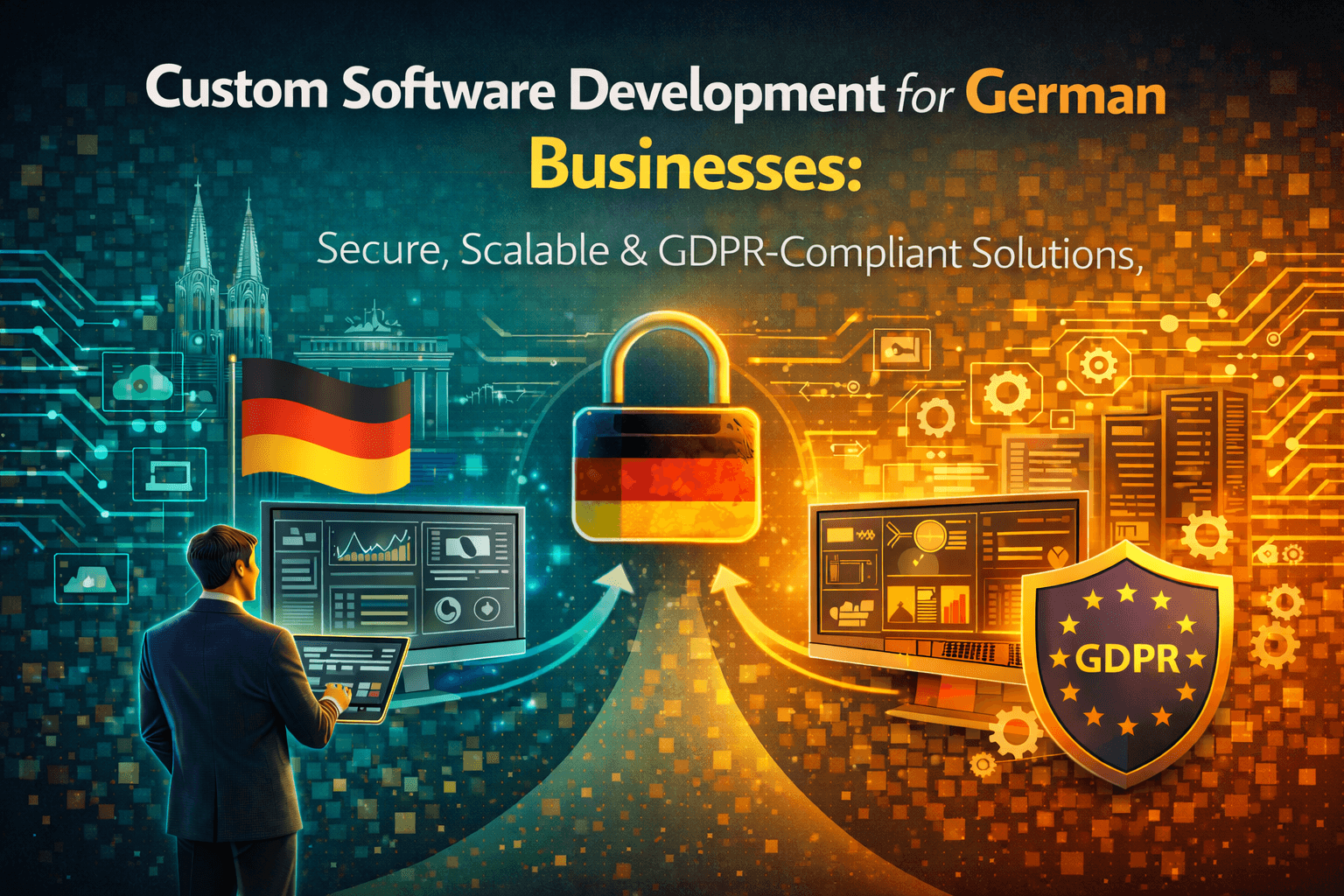 Custom Software Development for German Businesses: Secure, Scalable & GDPR-Compliant Solutions