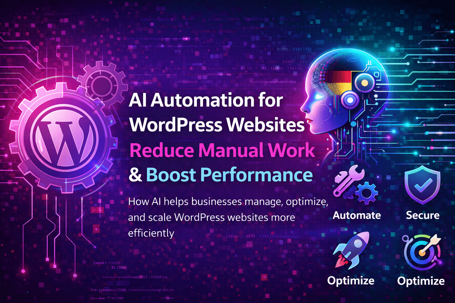 AI Automation for WordPress Websites: Reduce Manual Work & Boost Performance